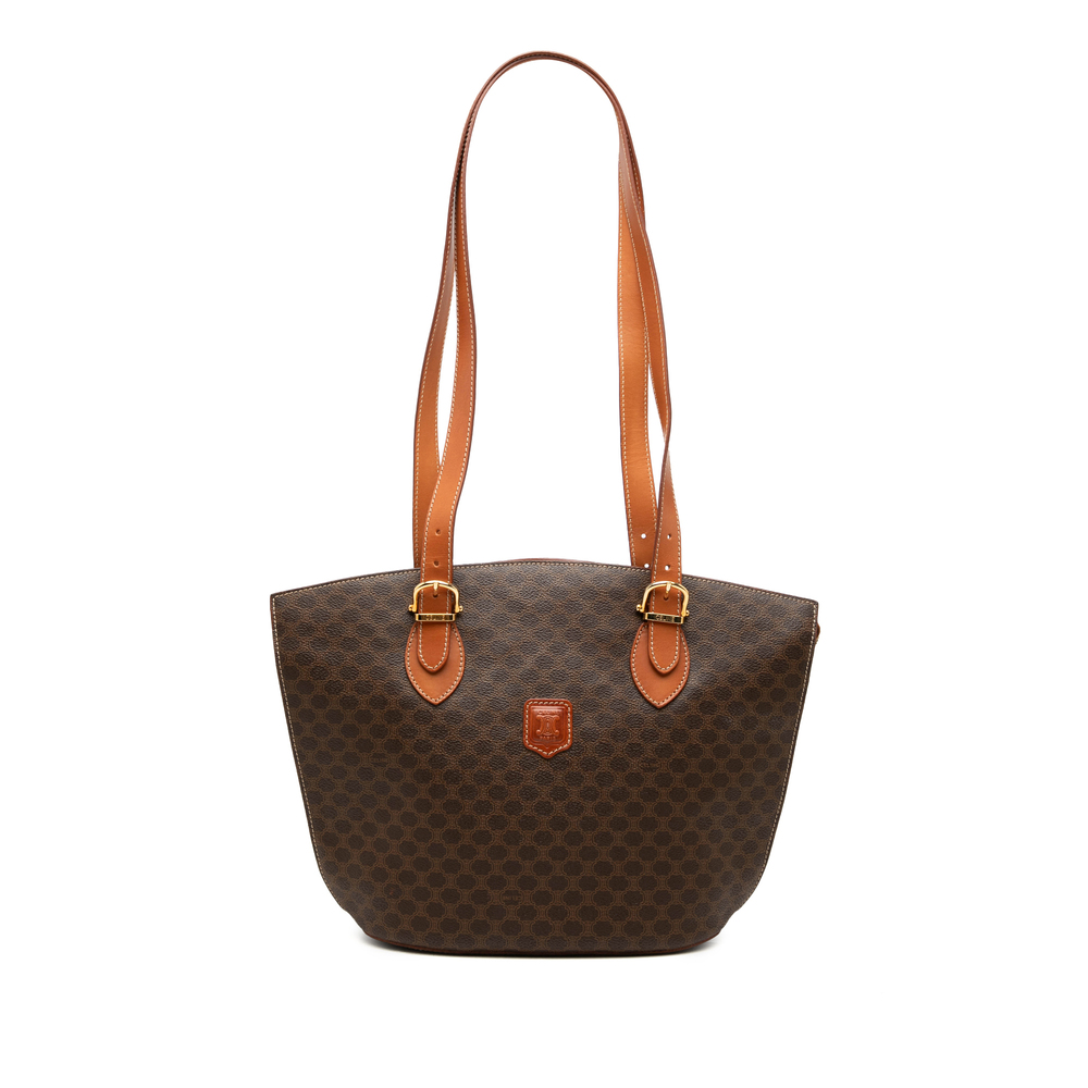 Pre-Loved Celine Macadam Coated Canvas Tote